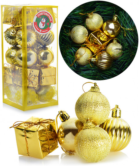 Набор новогодних украшений «Сияние»