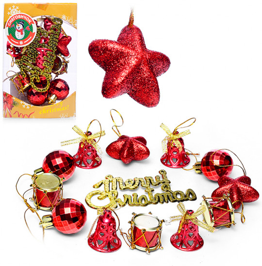 Набор новогодних украшений