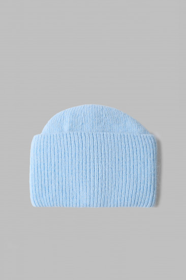 Шапка женская с ангорой и шерстью