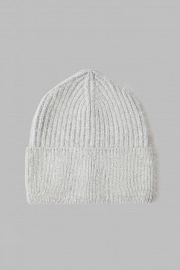 Шапка женская с ангорой и шерстью