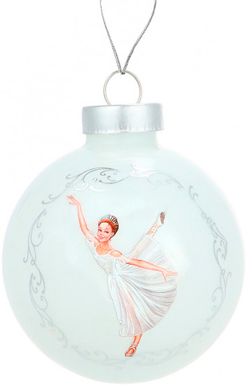 Шар елочный «Красивая балерина»