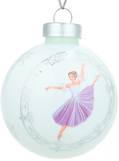 Шар елочный «Нежная балерина»