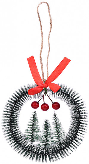 Украшение «Новогодний венок»