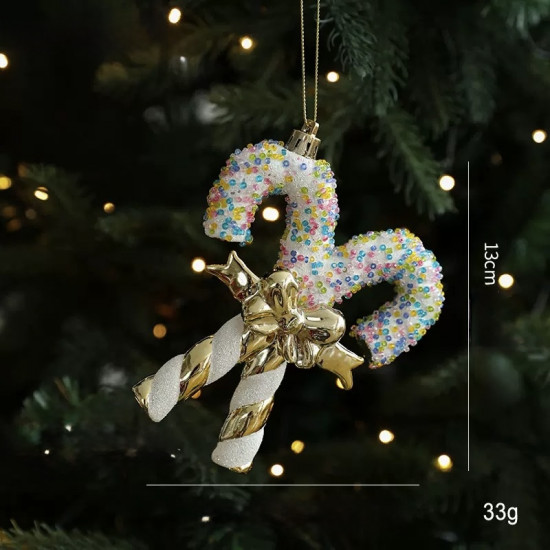 Ёлочная игрушка «Пряник-крендель»