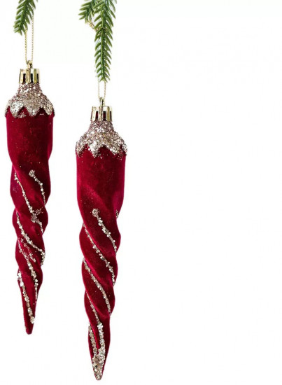 Ёлочные украшения «Сосульки»