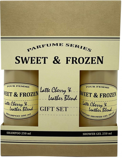 Набор подарочный для женщин №211 «Latte Cherry & Leather Blend»