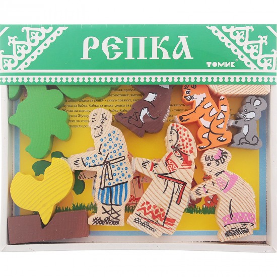 Конструктор «Репка», 19 элементов