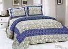 Покрывало стеганое «Tango» (арт. pw134-3, евро, patchwork, размер 230х250, 2 наволочки 50х70)