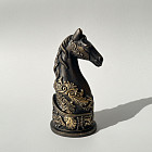 черный/золотой