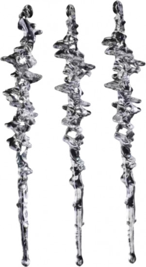 Набор новогодних украшений «Сосулька»