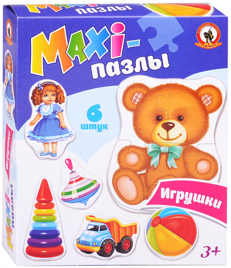 Макси-пазл «Игрушки»