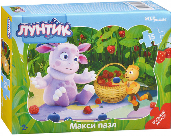 Макси-пазл контурный «Лунтик»