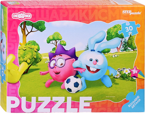 Макси-пазл контурный «Смешарики»