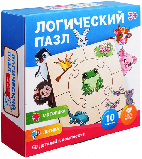 Пазл «Животные в загадках»