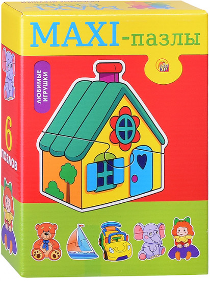 Макси-пазл «Любимые игрушки»