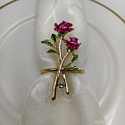 Набор колец для салфеток «Роза»