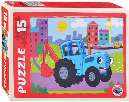 Макси-пазл «Синий трактор»