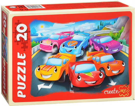 Макси-пазл «Гоночные машинки № 1»