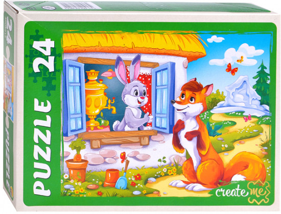 Макси-пазл «Заюшкина избушка»