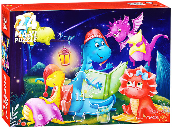 Макси-пазл «Мир динозавров»