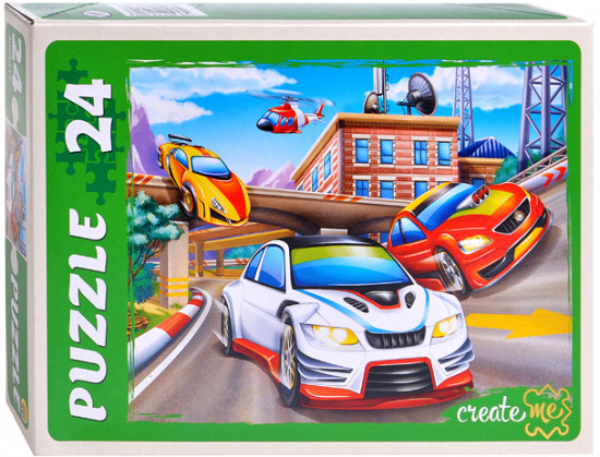 Макси-пазл «Скоростные гонки»