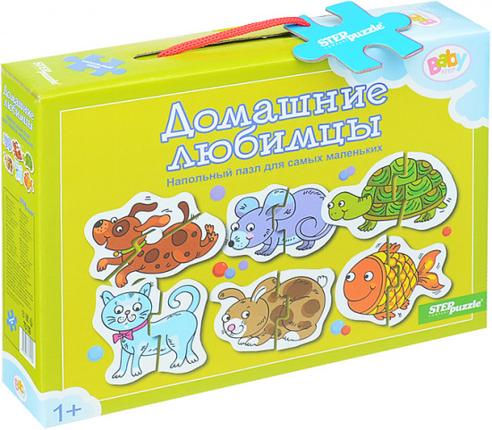 Пазл напольный «Домашние любимцы»