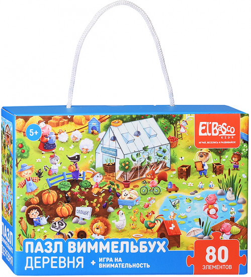 Пазл «Деревня»