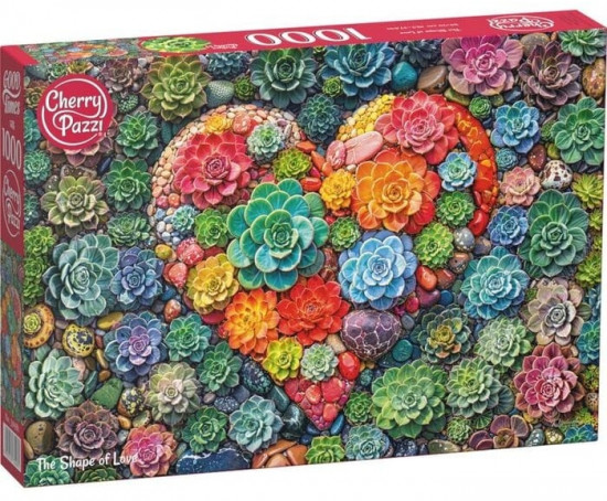 Пазл «Цветочное сердце»