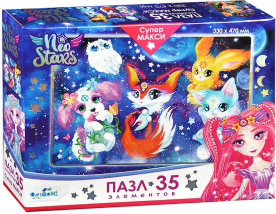 Пазл «Neo Stars. Пушистые друзья»