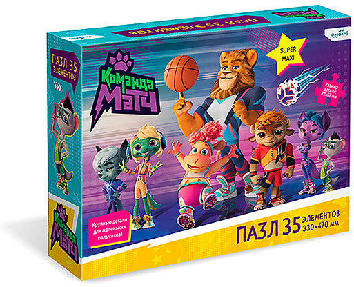 Пазл «Команда Матч. Настройся на победу»