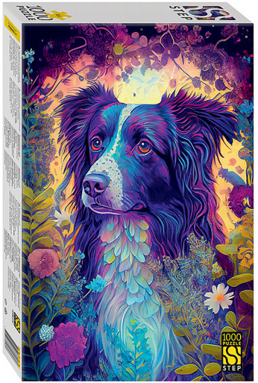 Пазл «Акварельный пёс»