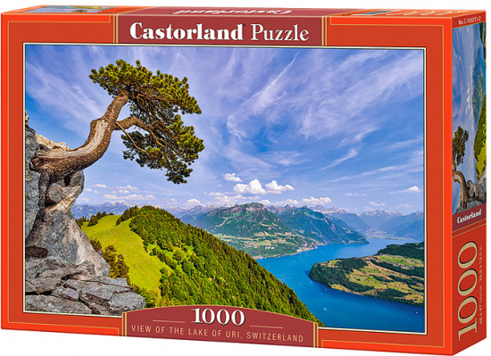 Пазл «Вид на озеро Ури. Швейцария»
