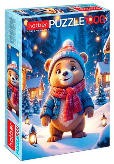 Пазл «Мишка на севере»