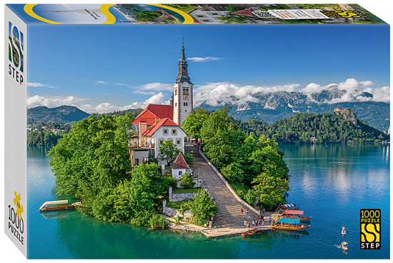 Пазл «Озеро Блед, Словения»
