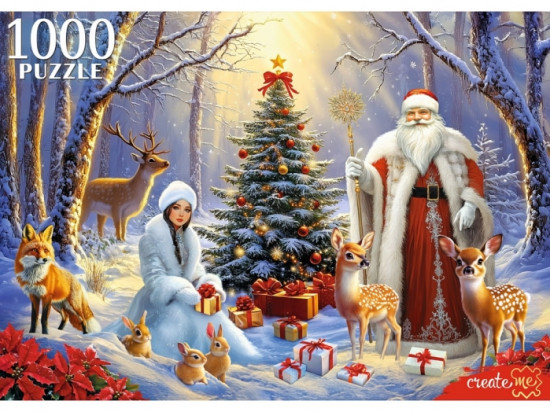 Пазл «Праздник в лесу»