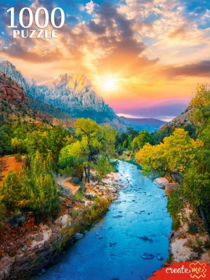 Пазл «Речной пейзаж»