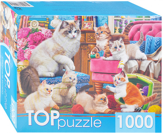 Пазл «Озорные котята»