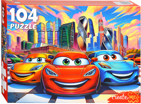 Пазл «Городские машинки»