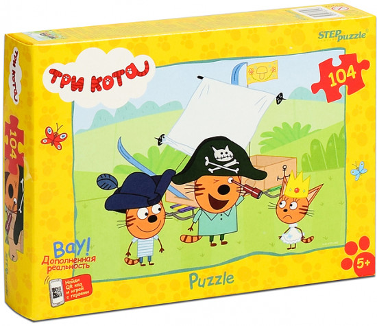 Пазл «Три кота»