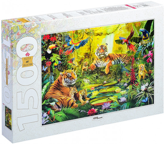 Пазл «В джунглях»