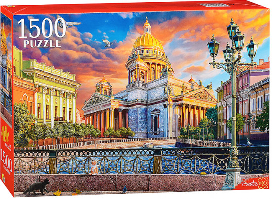 Пазл «Вид на Исаакиевский собор»