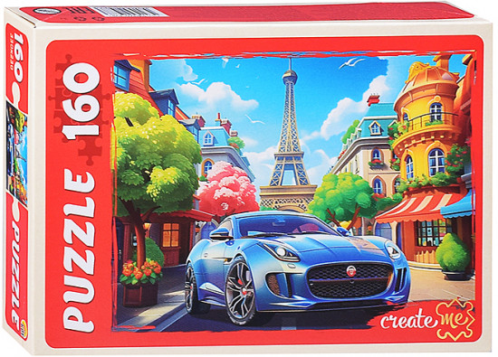 Пазл «Автомобиль в Париже»