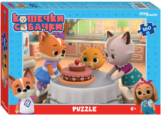 Пазл «Кошечки и собачки»