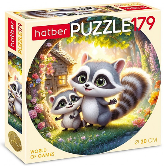 Пазл «Мы-енотики!»