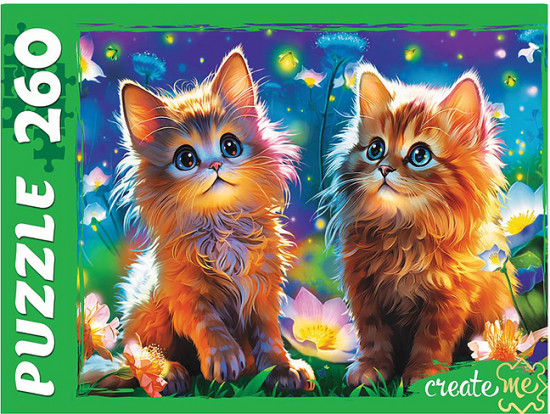 Пазл «Волшебные котята»