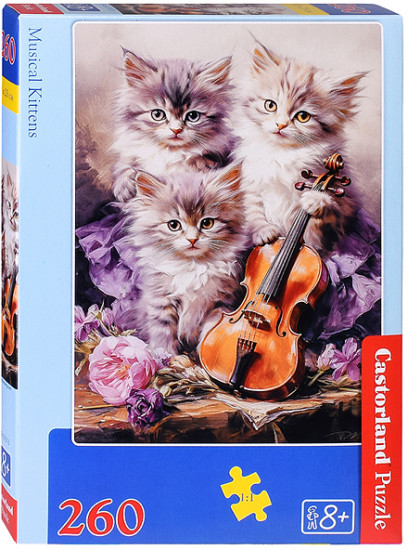 Пазл «Время чая. Котята»