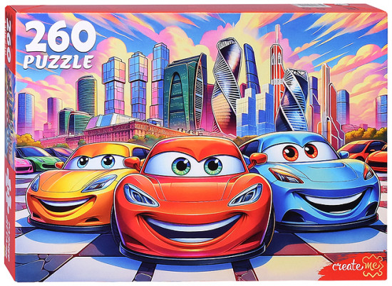 Пазл «Городские машинки»