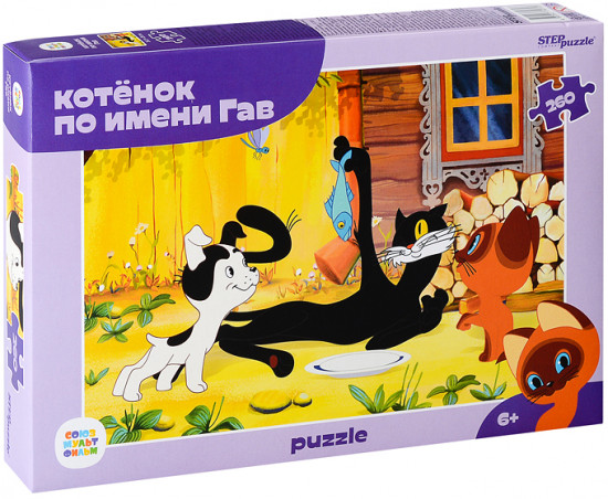 Пазл «Котенок по имени Гав»