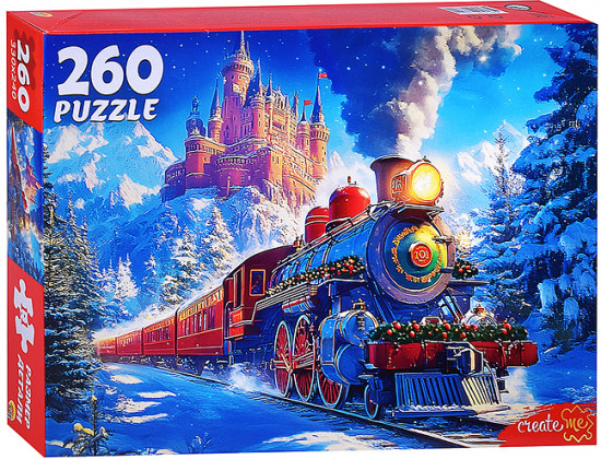 Пазл «Новогодний экспресс»