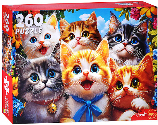 Пазл «Селфи очаровательных котят»